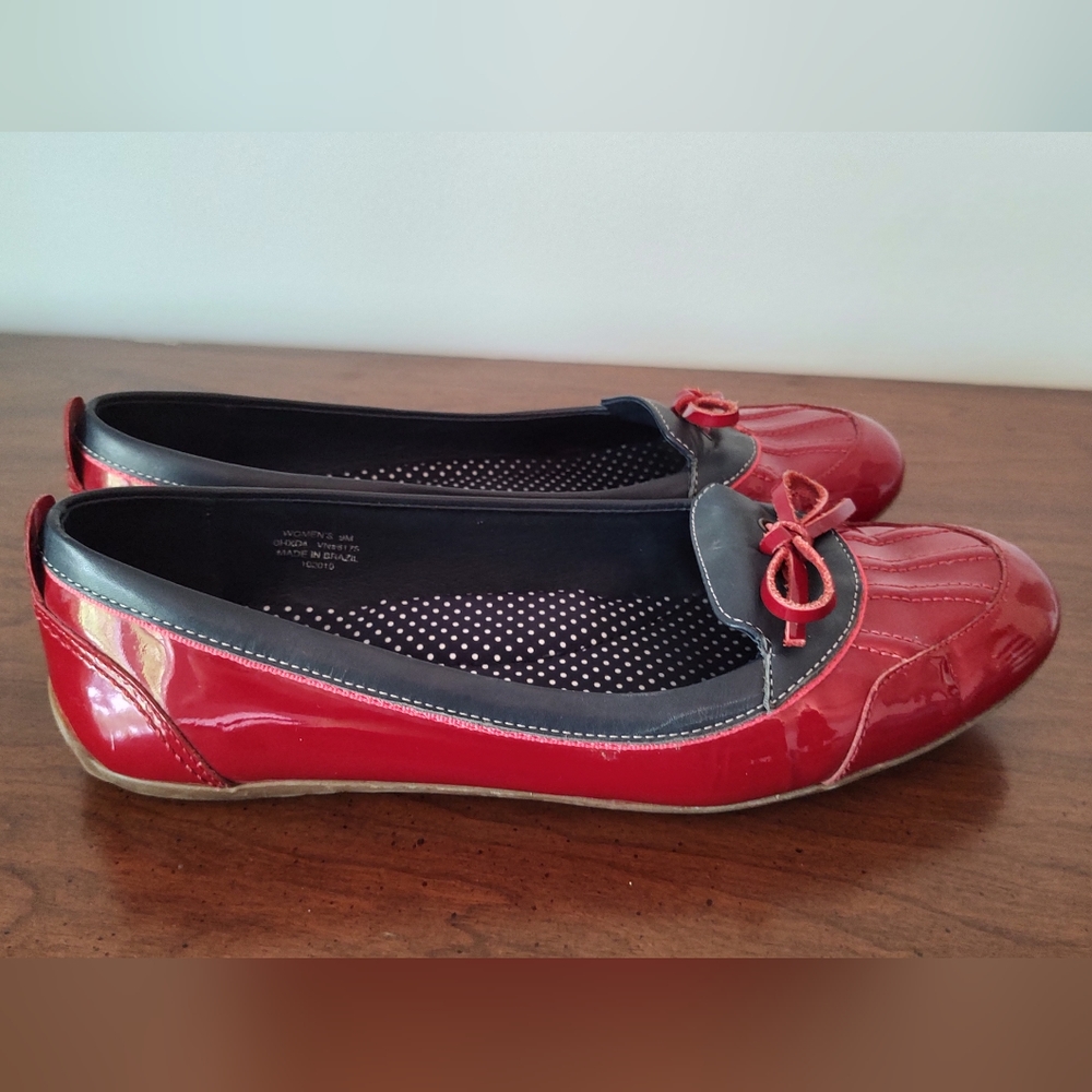 LL Bean Red Flats - Picture 2 of 8